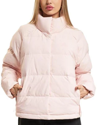 (W) 阿迪达斯Helionic粉色羽绒夹克,立领拉链设计 IX8864 Shop (W) 阿迪达斯Helionic粉色羽绒夹克,立领拉链设计 IX8864