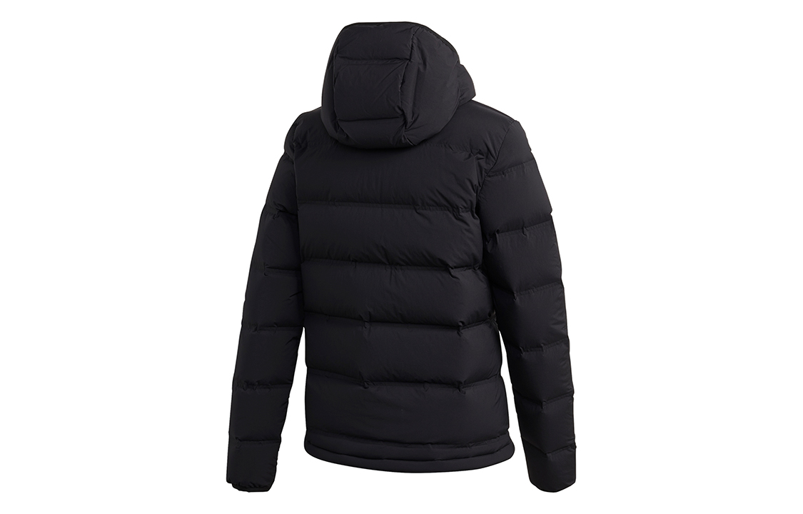 Lookbook (W) 阿迪达斯 Helionic 户外连帽冬季羽绒夹克 黑色 FT2577