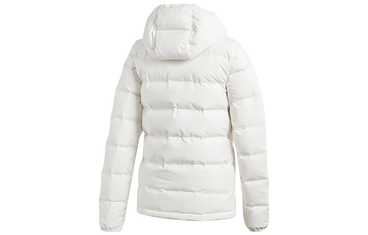 (Women) adidas Helionic Winter Hooded Down Jacket Bright White BQ1927 圖 3