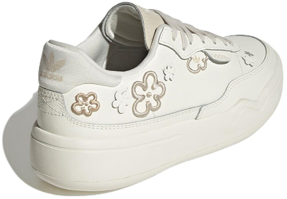 (W) adidas Her Court 'Flores Bordadas' HR1389 Shop (W) adidas Her Court 'Flores Bordadas' HR1389