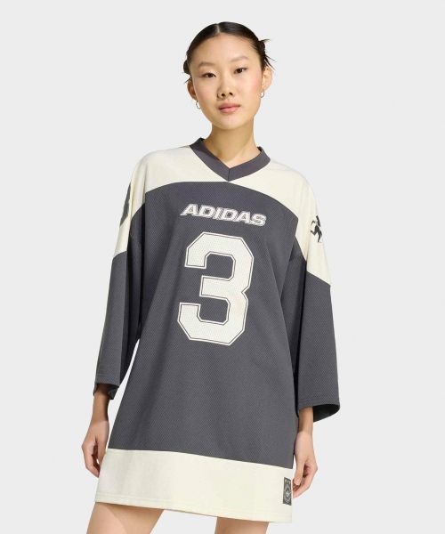 (Women) adidas Hockey Jersey Dress - Black KU9204