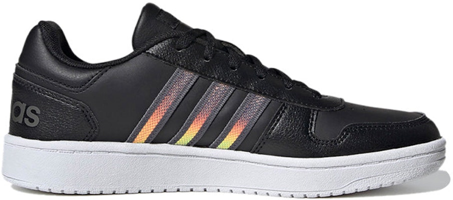 (Women) adidas Hoops 2.0 'Black Tactile Gold Metallic' FW3536 Order (Women) adidas Hoops 2.0 'Black Tactile Gold Metallic' FW3536