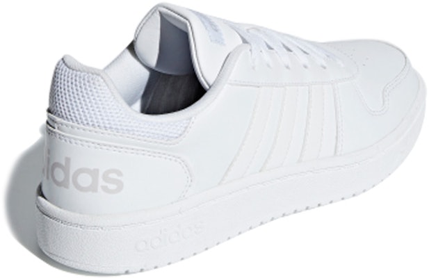 (Women) adidas Hoops 2.0 'Footwear White' B42096 Lookbook (Women) adidas Hoops 2.0 'Footwear White' B42096