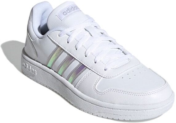 (W) adidas Hoops 2.0 'Putih Perak' FW3535 Lookbook (W) adidas Hoops 2.0 'Putih Perak' FW3535