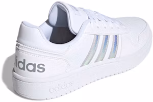 Shop (W) adidas Hoops 2.0 ''Bianco Argento'' FW3535