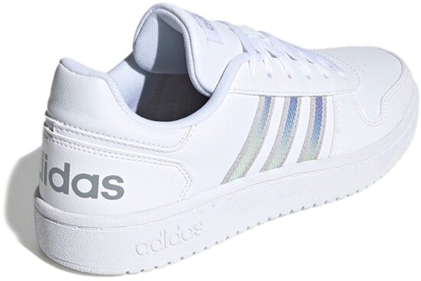 (W) adidas Hoops 2.0 'Putih Perak' FW3535 Shop (W) adidas Hoops 2.0 'Putih Perak' FW3535