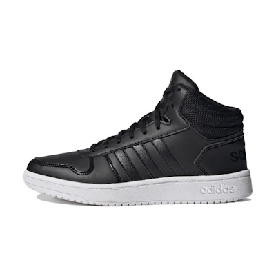 (W) adidas Hoops 2.0 Mid 'Core Black'