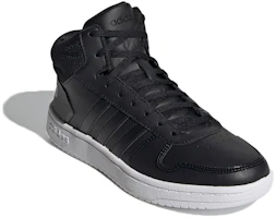 Lookbook (Women) adidas Hoops 2.0 Mid 'Core Black' FY6022