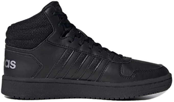 (Women) adidas Hoops 2.0 Mid 'Core Black Grey' FW4497 Order (Women) adidas Hoops 2.0 Mid 'Core Black Grey' FW4497