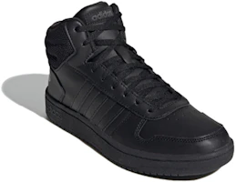 Lookbook (W) adidas Hoops 2.0 Mid ''Noir Core Gris'' FW4497