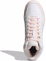 Shop (W) adidas Hoops 2.0 Mid ''Weiß Power Pink'' FW9355