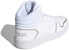 (W) adidas Hoops 2.0 Mid 'Putih Perak Metalik' FY6023