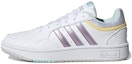 Buy (W) アディダス Hoops 3.0 白/紫メタリック GX1806