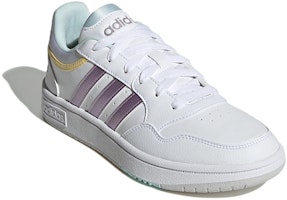 (W) 아디다스 훕스 3.0 '화이트 매트 퍼플 메탈릭' GX1806 Lookbook (W) 아디다스 훕스 3.0 '화이트 매트 퍼플 메탈릭' GX1806