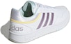 Shop (W) アディダス Hoops 3.0 白/紫メタリック GX1806