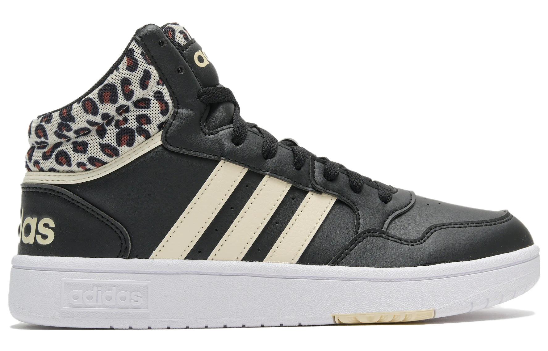 Order (W) adidas Hoops 3.0 Mid 'Cheetah Hitam' IG7895