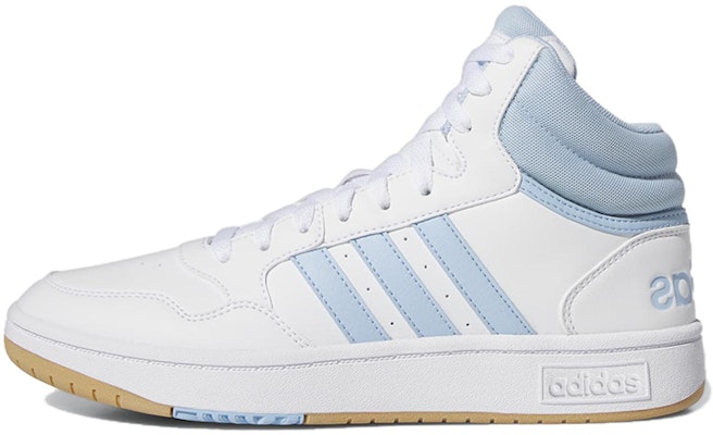 (Women) adidas Hoops 3.0 Mid 'White Clear Sky Gum' IF5321 Buy (Women) adidas Hoops 3.0 Mid 'White Clear Sky Gum' IF5321