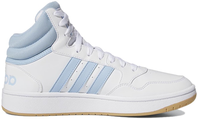 (Women) adidas Hoops 3.0 Mid 'White Clear Sky Gum' IF5321 Order (Women) adidas Hoops 3.0 Mid 'White Clear Sky Gum' IF5321