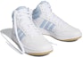 Lookbook (W) adidas Hoops 3.0 Mid 'Putih Clear Sky Gum' IF5321