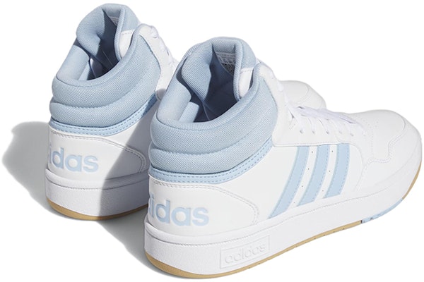 (Women) adidas Hoops 3.0 Mid 'White Clear Sky Gum' IF5321 Shop (Women) adidas Hoops 3.0 Mid 'White Clear Sky Gum' IF5321