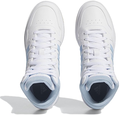 (Women) adidas Hoops 3.0 Mid 'White Clear Sky Gum' IF5321 Purchase (Women) adidas Hoops 3.0 Mid 'White Clear Sky Gum' IF5321