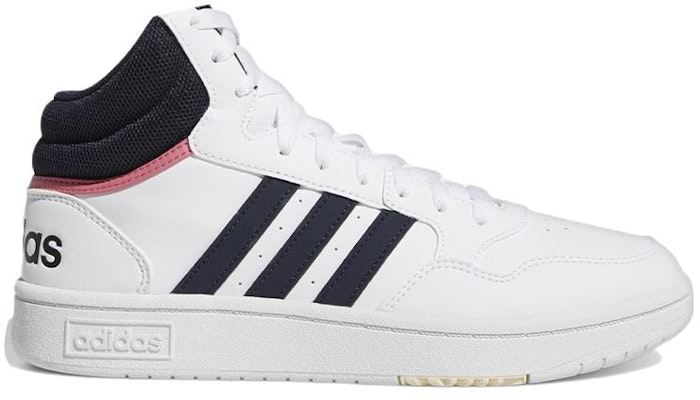 (W) アディダス Hoops 3.0 Mid 白/ローズ GW5455 Order (W) アディダス Hoops 3.0 Mid 白/ローズ GW5455