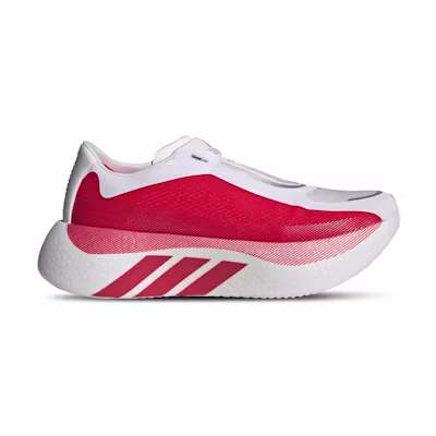 (W) adidas Hyper Boost Edge White Pure Ruby