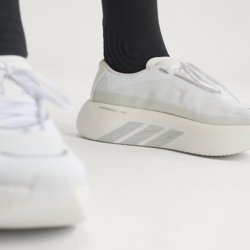 Sizing (W) adidas Hyperboost Edge Scarpe da Corsa Bianco Cloud/Argento Metallizzato/Zero KI4426