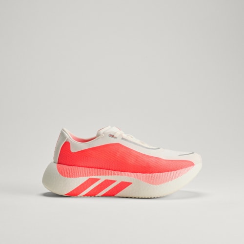 Shop (W) adidas Hyperboost Edge 慢跑鞋 白/太陽紅/太陽紅 KI4406