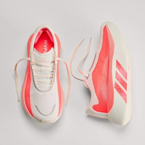 Purchase (W) adidas Hyperboost Edge 慢跑鞋 白/太陽紅/太陽紅 KI4406