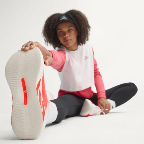Cheap (W) adidas Hyperboost Edge 慢跑鞋 白/太陽紅/太陽紅 KI4406
