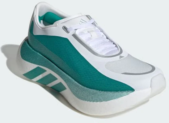 (W) adidas Hyperboost Edge Sneakers Cloud White/Equipment Green/Zero Metallic KI1915 Details for (W) adidas Hyperboost Edge Sneakers Cloud White/Equipment Green/Zero Metallic KI1915
