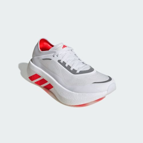Shop (W) adidas Hyperboost 跑鞋 雲白/日光紅/晶白 HQ7711