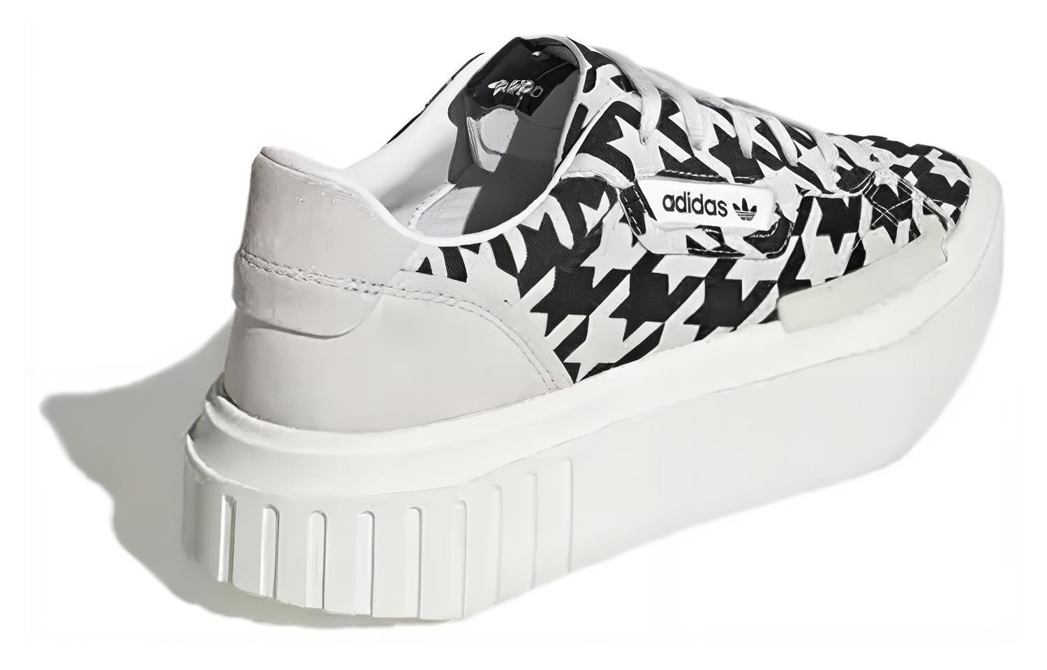 (W) adidas Hypersleek 'White Black' 圖 4