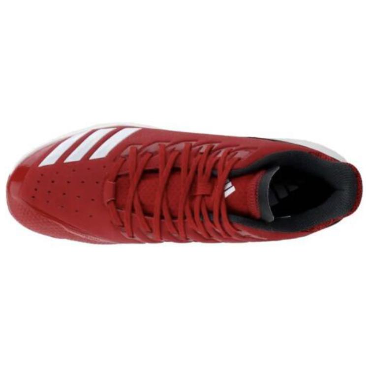 (W) adidas Icon Bounce Ankle-High Softball 'Power Red' 圖 4