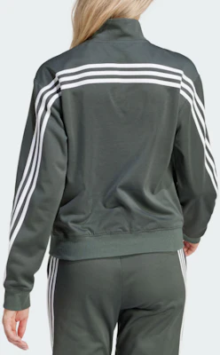 (W) 阿迪达斯经典绿条纹复古套头夹克外套 IT4825 Shop (W) 阿迪达斯经典绿条纹复古套头夹克外套 IT4825