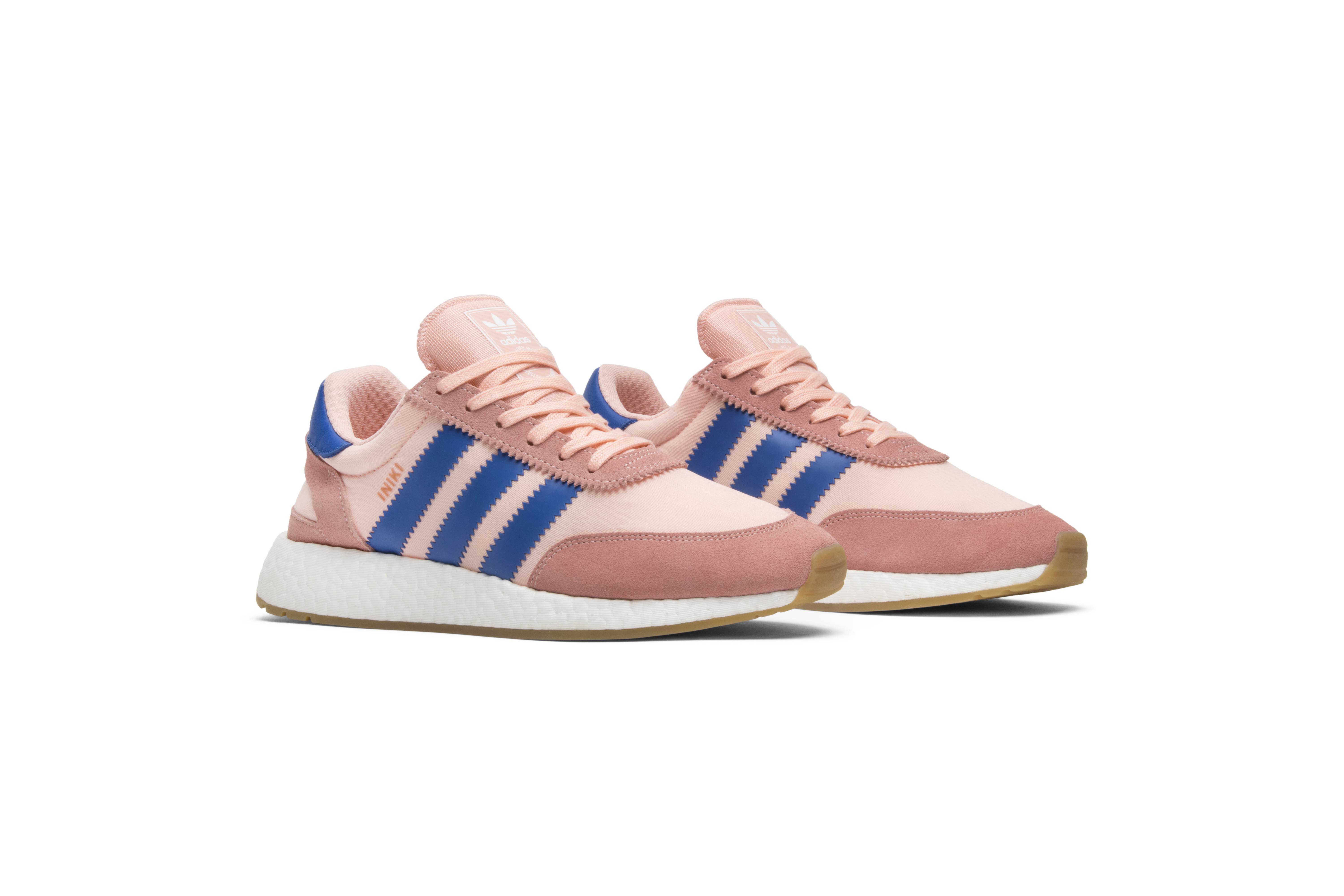 Cheap (W) 阿迪达斯 Iniki 跑鞋 '雾霾珊瑚色' BA9999