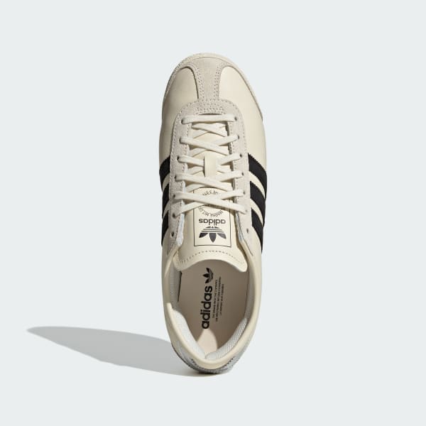 Order (W) adidas 義大利70年代復古運動鞋 米白/黑色/銀色金屬 IH6666