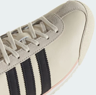 (W) adidas Italy 70s Retro Kasut Krim Putih/Hitam Teras/Perak Metalik IH6666 2