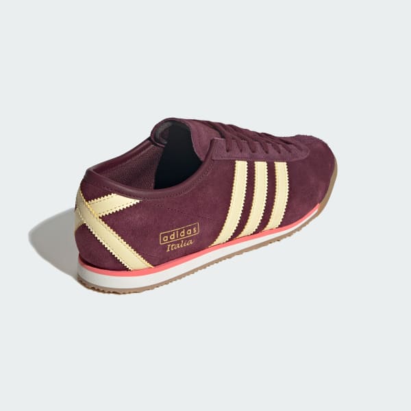 Purchase (Women) Adidas Italy 70s Retro Sneakers Maroon/Almost Yellow/Gold Metallic JQ6929