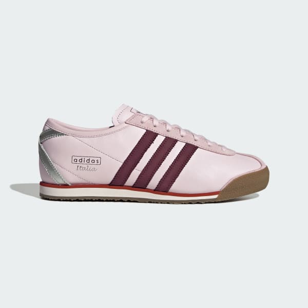 (Women) adidas Italy 70s Retro Style Almost Pink/Maroon/Gold Metallic IH6667