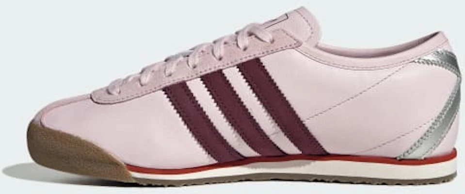 (W) 阿迪达斯意大利70年代复古风粉色/酒红色/金属金 IH6667 Details for (W) 阿迪达斯意大利70年代复古风粉色/酒红色/金属金 IH6667