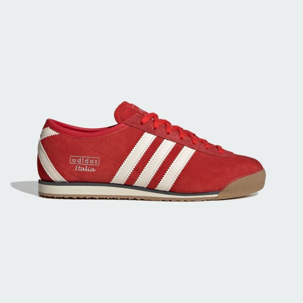 (Women) Adidas Italy 70s Vintage Collection Red/Cream White/Silver Metallic JQ6927
