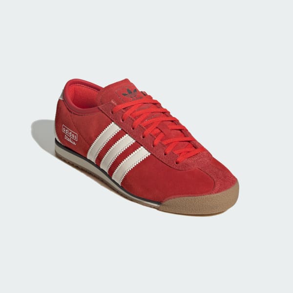 Shop (Women) Adidas Italy 70s Vintage Collection Red/Cream White/Silver Metallic JQ6927
