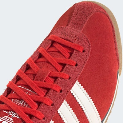 (Women) Adidas Italy 70s Vintage Collection Red/Cream White/Silver Metallic JQ6927 2