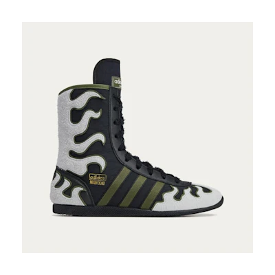 Adidas Japan Hi Brain Dead Sneakers Core Black/Crystal White/Gold Metallic