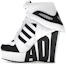 Buy (Women) adidas Jeremy Scott Streetball Platform 'White Black' M29006