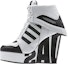 Details for (Women) adidas Jeremy Scott Streetball Platform 'White Black' M29006