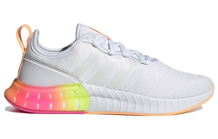 Lookbook adidas neo Kaptir Super 低幫 跑步鞋 女款 白黃