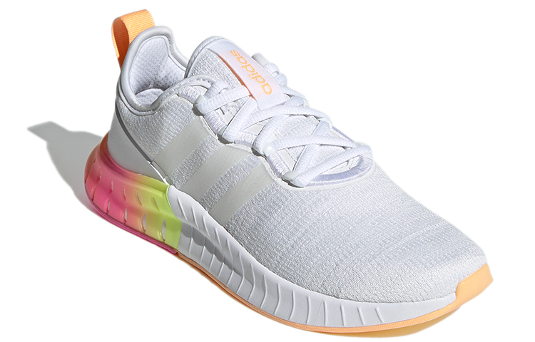 Shop adidas neo Kaptir Super 低幫 跑步鞋 女款 白黃